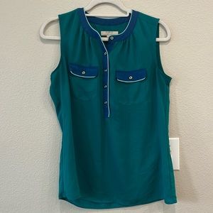 Banana Republic silk-like (polyester) tank. S, great for summer